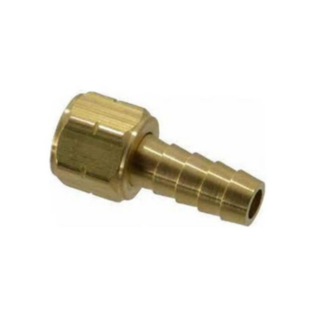 Hose Fitting, Oxygen, 7 in LG, 1.5 in gauge, Brass, B Hose