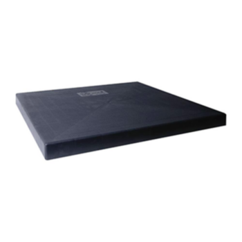 Pad, Equipment, Plastic, Black, 24 in WD, 2 in THK, 24 in LG