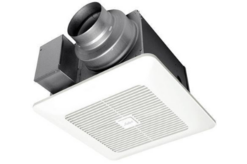 Exhaust Fan, Bathroom Multi-Speed, 50/80/110 cfm, Ceiling