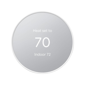 Thermostat, Smart Programmable Wi-Fi, 2 Heat/2 Cool