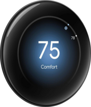 Thermostat, Nest Learning 4th Gen, Obsidian, US
