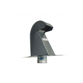Roof Vent, Extra Tall Profile, Galv Steel, 26 gauge THK