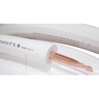 Lineset, Non Flared, Mini Split, 1/2 in Insulation, 1/4 in