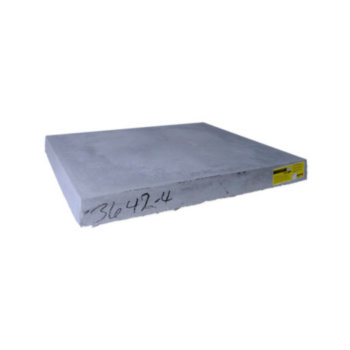 Pad, Equipment, Gray, 42 in WD, 4 in THK, 36 in LG