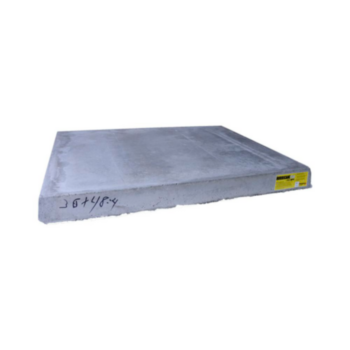 Pad, Equipment, Gray, 48 in WD, 4 in THK, 36 in LG