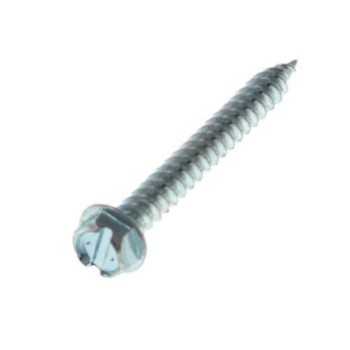 Screw, Self-Piercing, #8, Double, 1.5 in, Zinc Plated