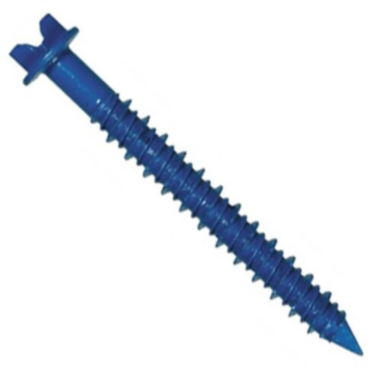 Hex Screw, Concrete, 0.25 in x 1.75 In
