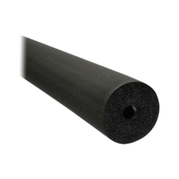 Tube, Insulation, 5/8 in ID, 6 ft LG, 1/2 in THK, Black