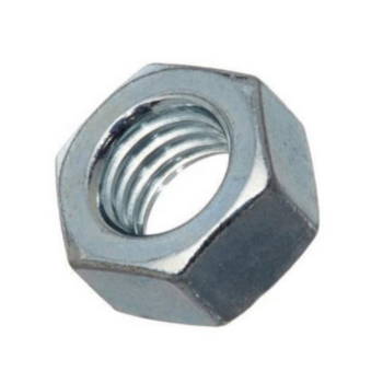 Hex Nut, Galv Steel