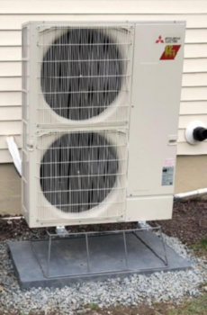 Heat Pump Riser,Large Ductless