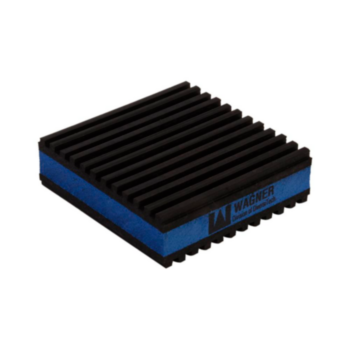 Vibration Pad, Evaporator Anti, 3 in LG, 3 in WD, Black