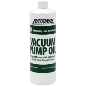 Oil, Vacuum Pump, 1 qt, 298.4 degF, 200 sus, Meets OSHA