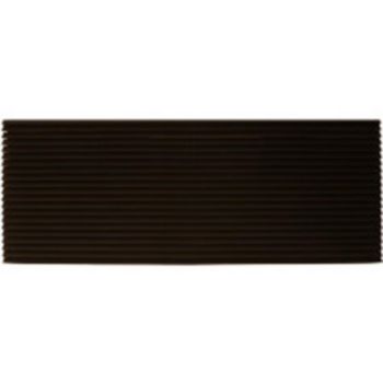 Grille Kit, Rear, Plastic, Dark Brown