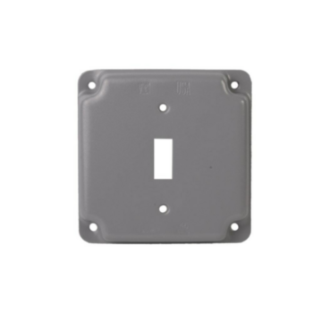 1/2" RAISED SINGLE TOGGLE COVER