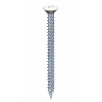 Sheet Metal Screw, Register, 8 in x 2 in, Oval, Phillips