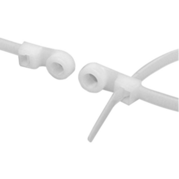 Cable Tie, 8 in LG, Natural, 50 lb