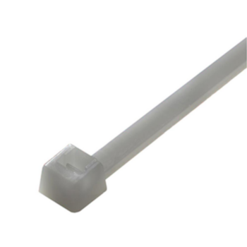 Cable Tie, 11.2 in LG, Nylon, Natural, 50 lb