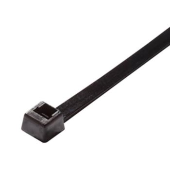 Cable Tie, 11 in LG, Nylon, Black