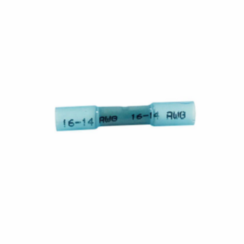 Connector, Heat Shrink, 16 to 14 AWG, Butt, Meets UL