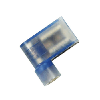 Cable Terminal, 90deg, Female Quick Disconnect, 16 to 14 AWG