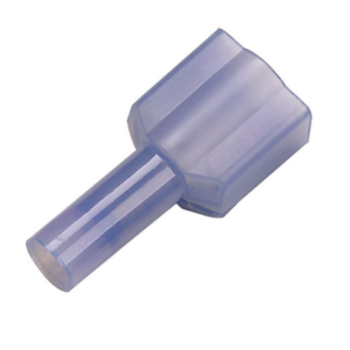 Cable Terminal, Female Quick Disconnect, 16 to 14 AWG, Steel