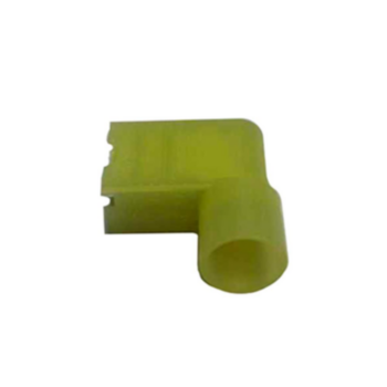 Cable Terminal, 90deg, Female Quick Disconnect, 12 to 10 AWG