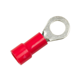 Cable Terminal, Ring Tongue, 22 to 18 AWG, #10 Stud, Vinyl