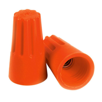Connector, Twist-On Wire, 22 to 14 AWG, Orange