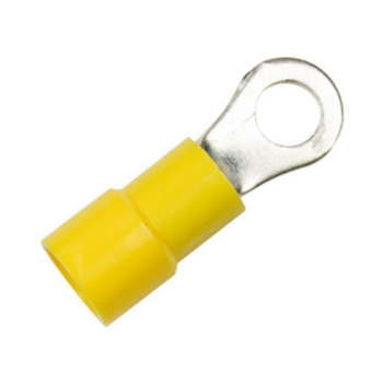 Cable Terminal, Ring Tongue, 12 to 10 AWG, #10 Stud, Vinyl