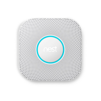 Smoke Detector, 2nd Generation, 120 VAC Battery, White