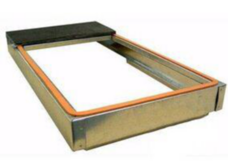 Base, Downflow Sub Tubular, 17.5 in WD, 28 in LG, 2.5 in HT