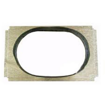 Adapter, Downflow Square to Round