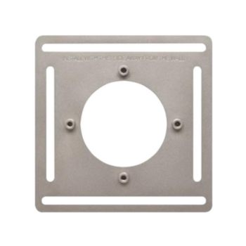 Mounting Plate, Learning, Steel, Gray