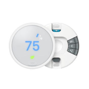 Thermostat, Learning, Wi-Fi Programmable, 2 Heat/2 Cool