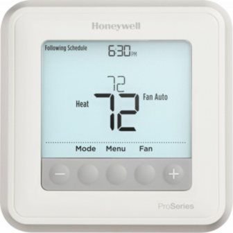 Thermostat, Universal Programmable, 1 degF, 1 A, 50/60 Hz