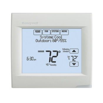 Thermostat, Arctic White, 50/60 Hz, 18 to 30 VAC, 5 to 90%