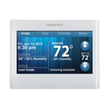 Thermostat, Communicating, Digital Hard Wired, Premier White