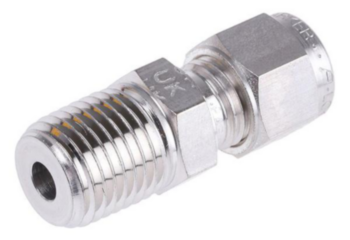 Adapter, Straight, 0.25 in
