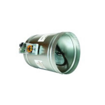 Zoning Damper, Power Open/Close, 4 in LG, 4 in WD