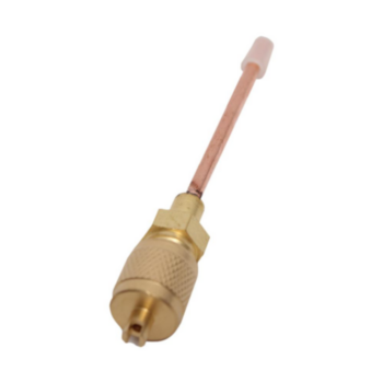 Tube Fitting, Access, 0.25 in, 0.125 in OD, SAE Male Flare