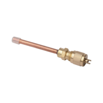 Tube Fitting, Access, Extension, 1/8 in, Copper and Brass