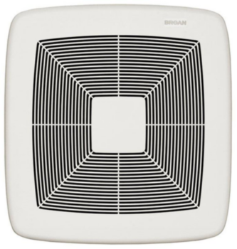 Exhaust Fan, Bathroom, 80 cfm, 120 V, 0.3 A, Galv Steel
