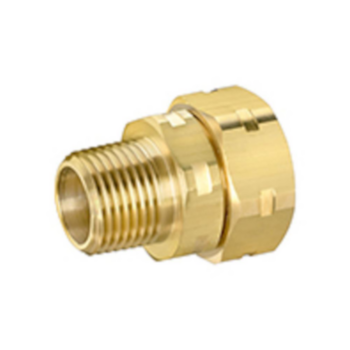 Pipe Adapter, Straight, 3/4 in, MNPT, 5 psi, Brass