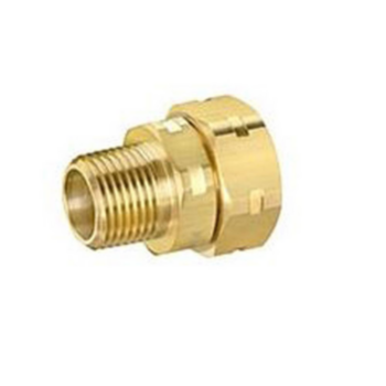 Adapter, 1/2 in x 1/2 in, Brass