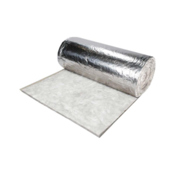 Insulation, Foil Double Duct, 48 in WD, 0.3125 in THK
