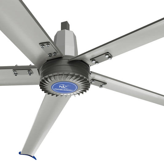 MRCOOL CoolBlade Industrial HVLS 24 Foot Diameter Commercial Fan  | MCFAN24XBGR