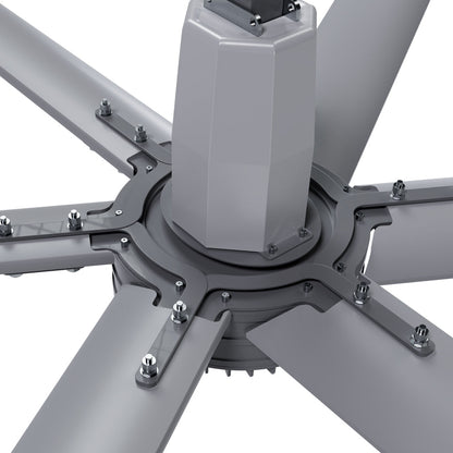 MRCOOL CoolBlade Industrial HVLS 24 Foot Diameter Commercial Fan  | MCFAN24XBGR