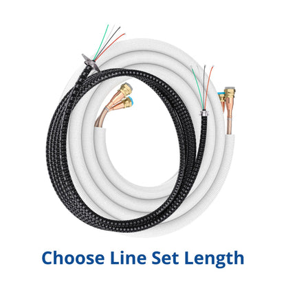 MRCOOL Olympus 4th Generation 3-Zone Ducted Mini Split AC & Heat Pump 36000 BTU (9K+9K+9K), Slim Duct Units, 230V