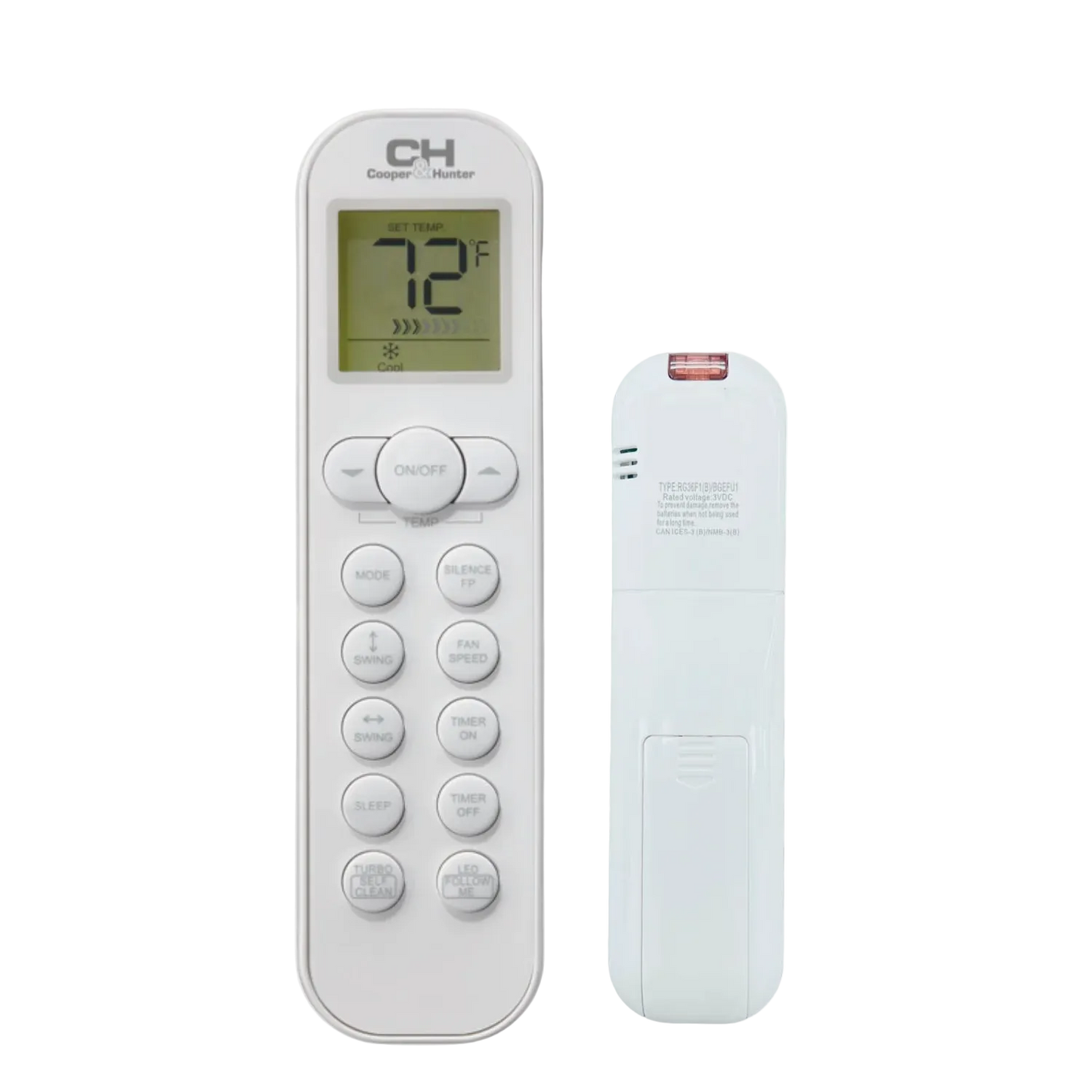 Cooper&Hunter Remote Control Replacement for Sophia, Olivia Series