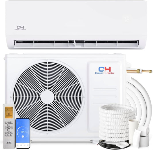 Cooper&Hunter 6,000 BTU Olivia Single Zone Wall Mount Minisplit Heat Pump System R410A 115V